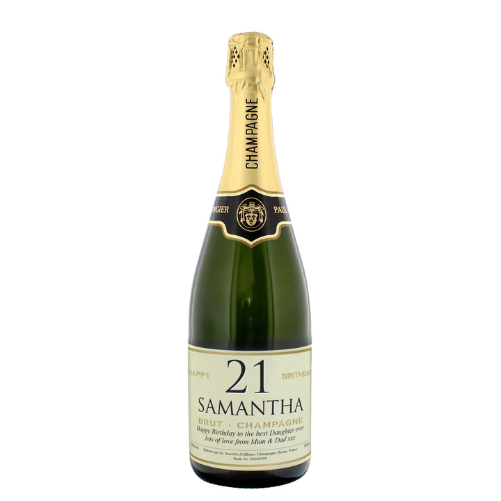 Personalised Birthday Champagne