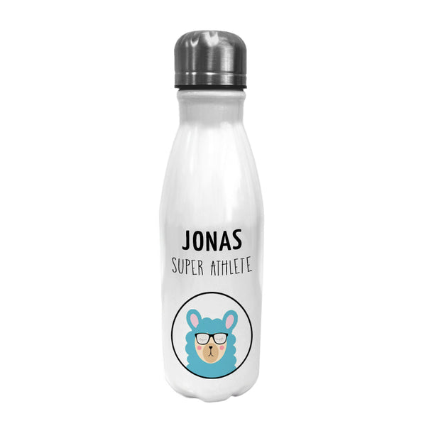 Personalised Bowling Water Bottle - Llama Icon