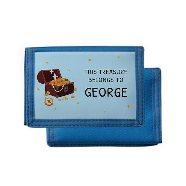 Personalised Kids Treasure Wallet