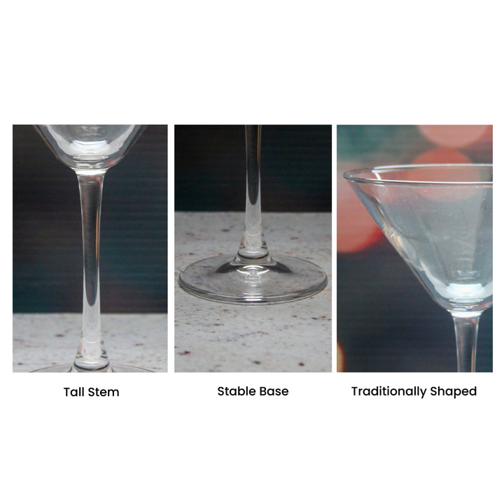 Engraved Enoteca Martini Cocktail Glass with Name's Cocktail Design, Personalise with Any Name Image 7