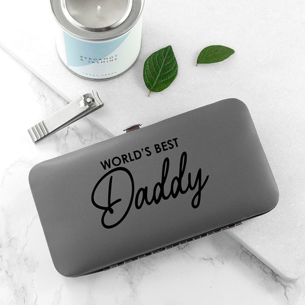 Personalised World's Best Dad Grooming Kit