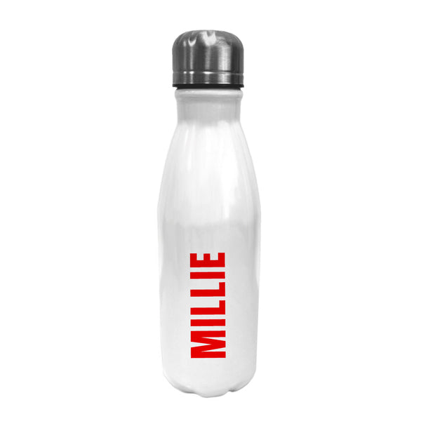 Personalised Bowling Water Bottle - Condensed