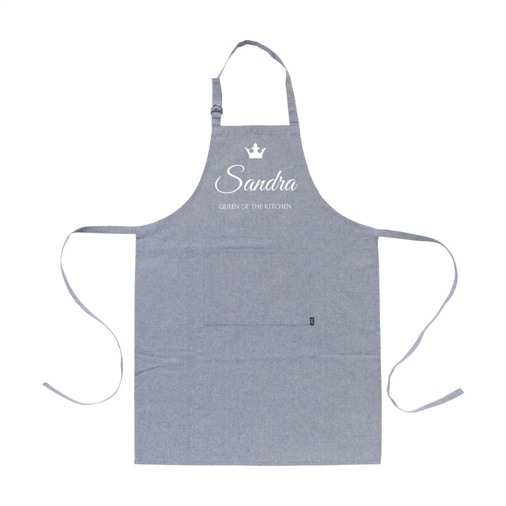 Personalised Contemporary Queen of the Kitchen Apron