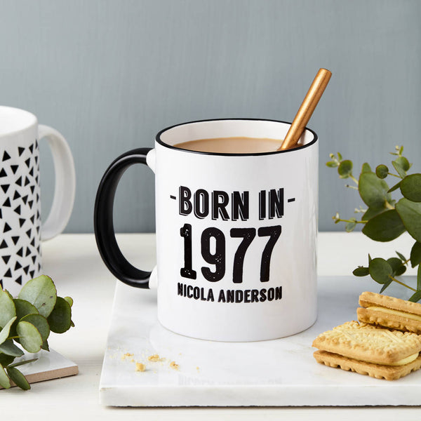 Personalised Birth Year Mug