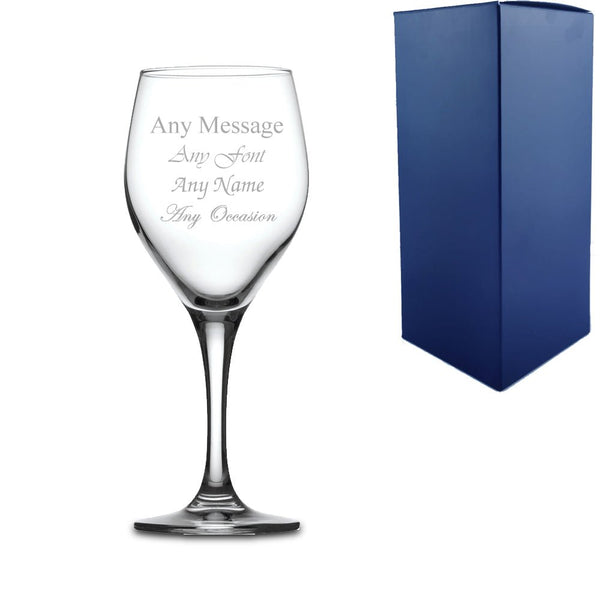 Engraved Primeur Goblet 11.25oz, With Gift Box