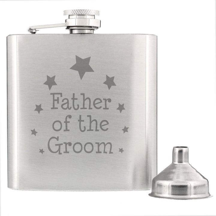 Father of the Groom Hip Flask