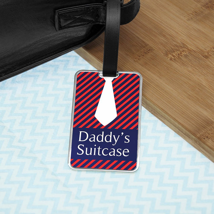 Gentlemen's Shirt And Tie Luggage Tag