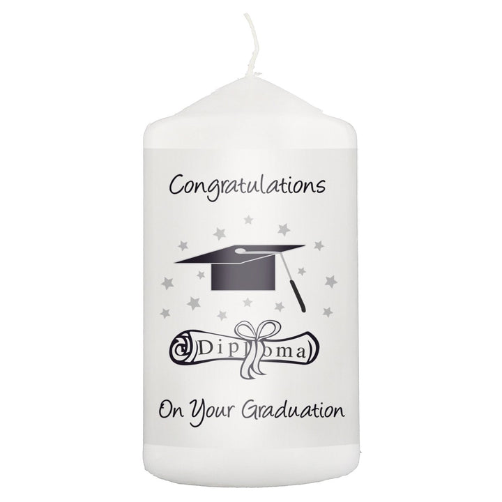 Graduation Pillar Candle
