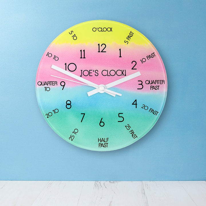 I Can Tell The Time! Personalised Wall Clock