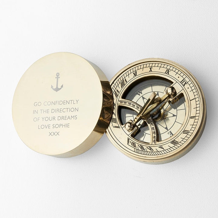 Iconic Adventurer's Sundial Compass
