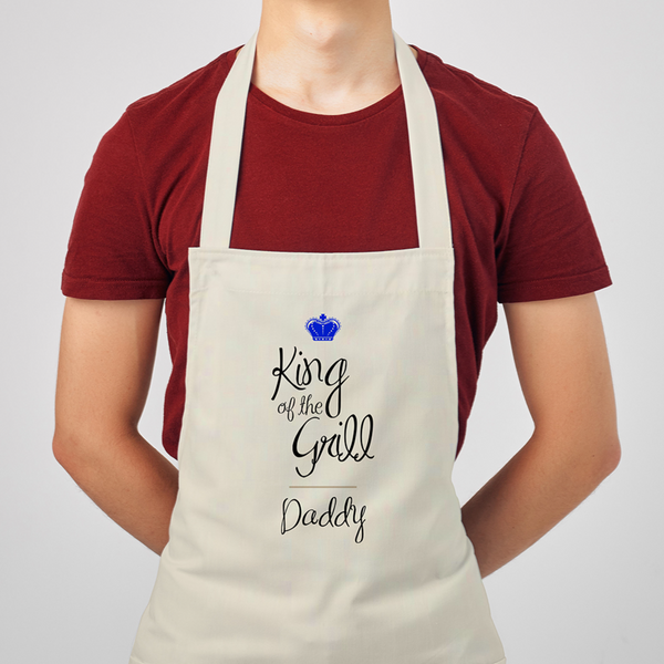Personalised King of the Grill Apron