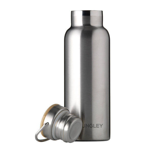 Jungley Insulated Water Bottle 17oz Bamboo Lid