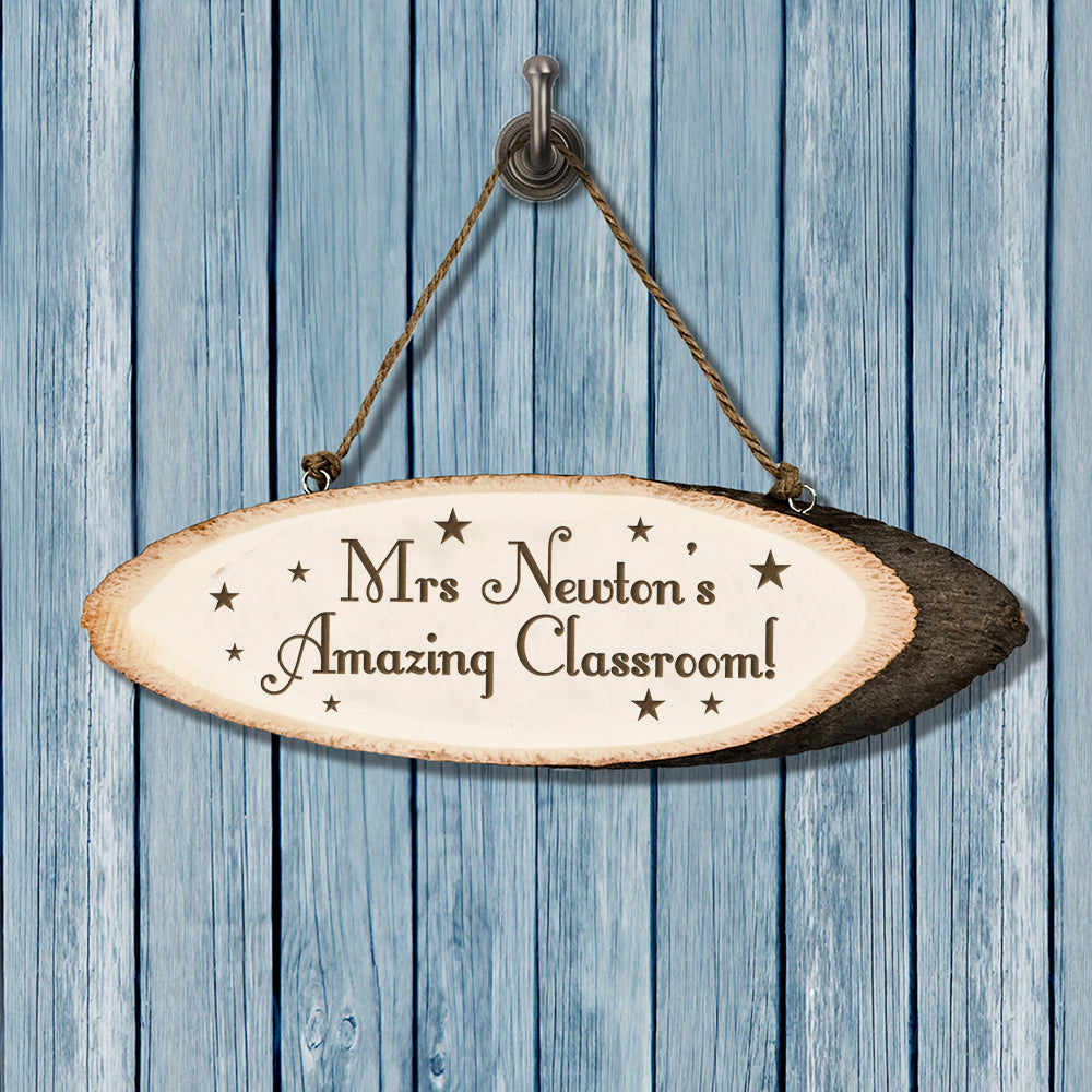 Personalised Super Star Teacher's Classroom Sign 