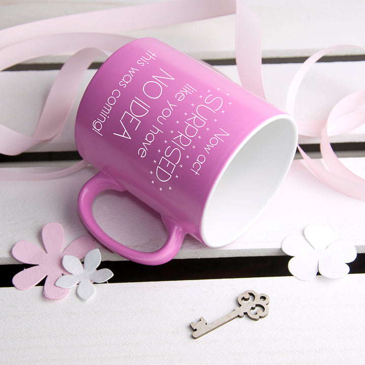 The Unsurprising Surprise Personalised Bridesmaid Proposal Mug
