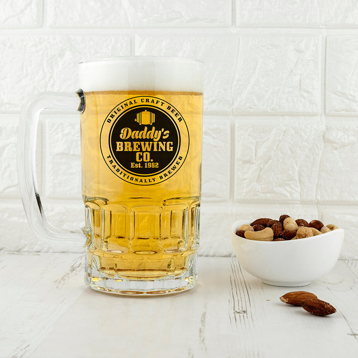 Personalised Brewing Company Beer Tankard