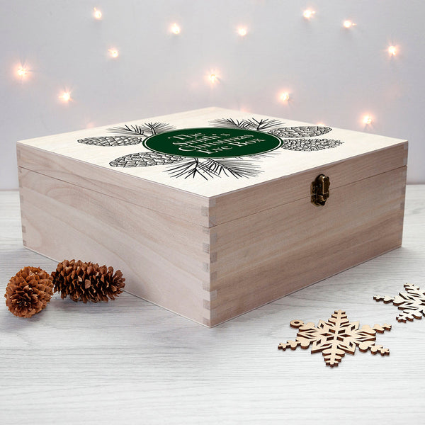 Personalised Classic Christmas Eve Box 