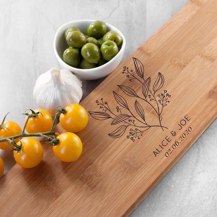 Personalised Happy Couple Serving Board