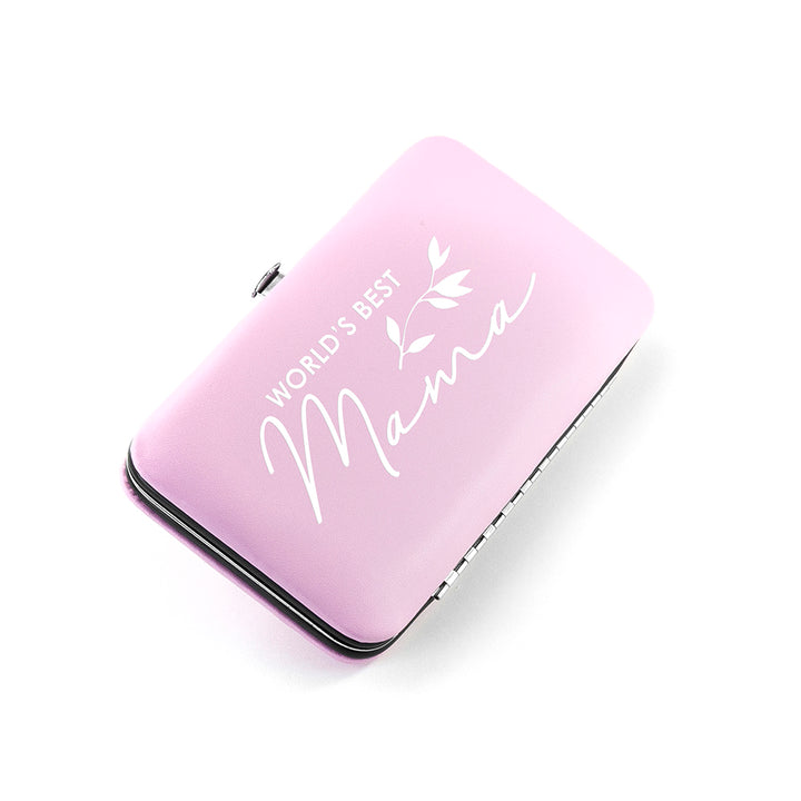 Personalised Best Mama Manicure Set - Pink