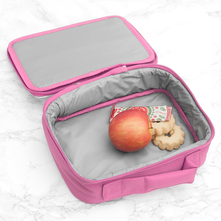 Personalised Kids Insulated Lunch Bag - Pink