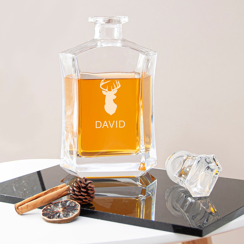 Personalised Luxury Stag Decanter