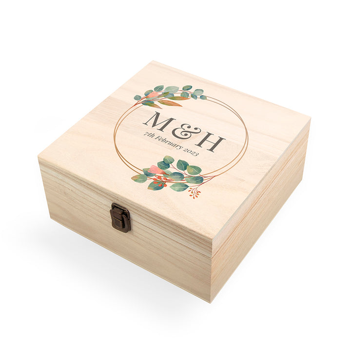 Personalised Wedding Date Memory Box