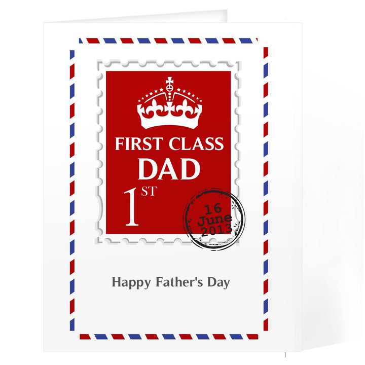 Personalised 1st Class Card