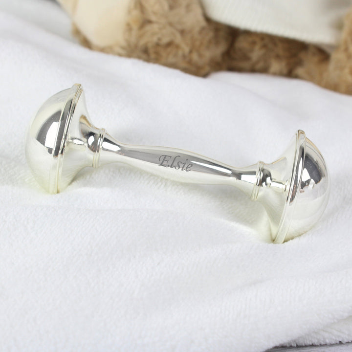 Personalised Baby Rattle