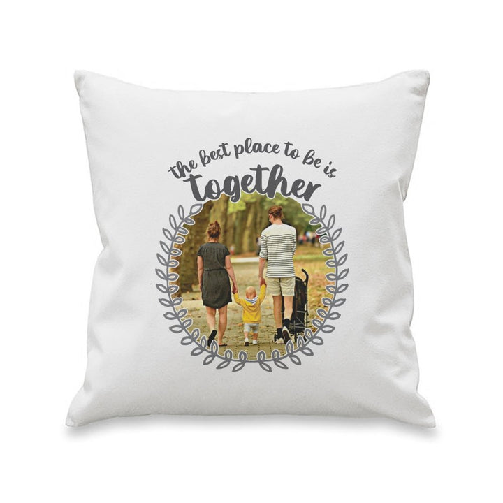 Personalised Better Together Photo Upload Cushion - Personalised Cushions