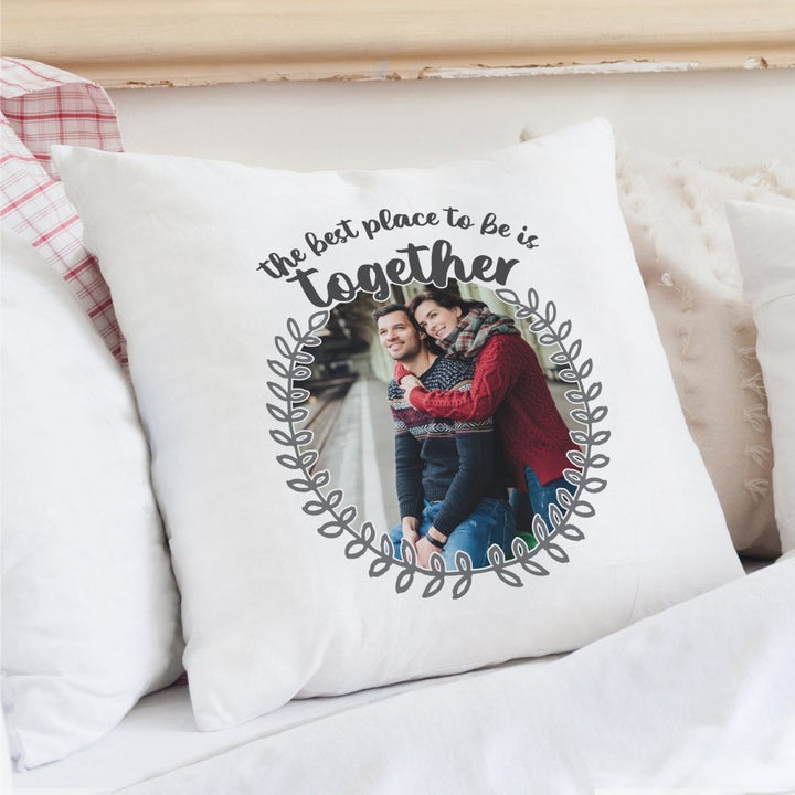 Personalised Better Together Photo Upload Cushion - Personalised Cushions