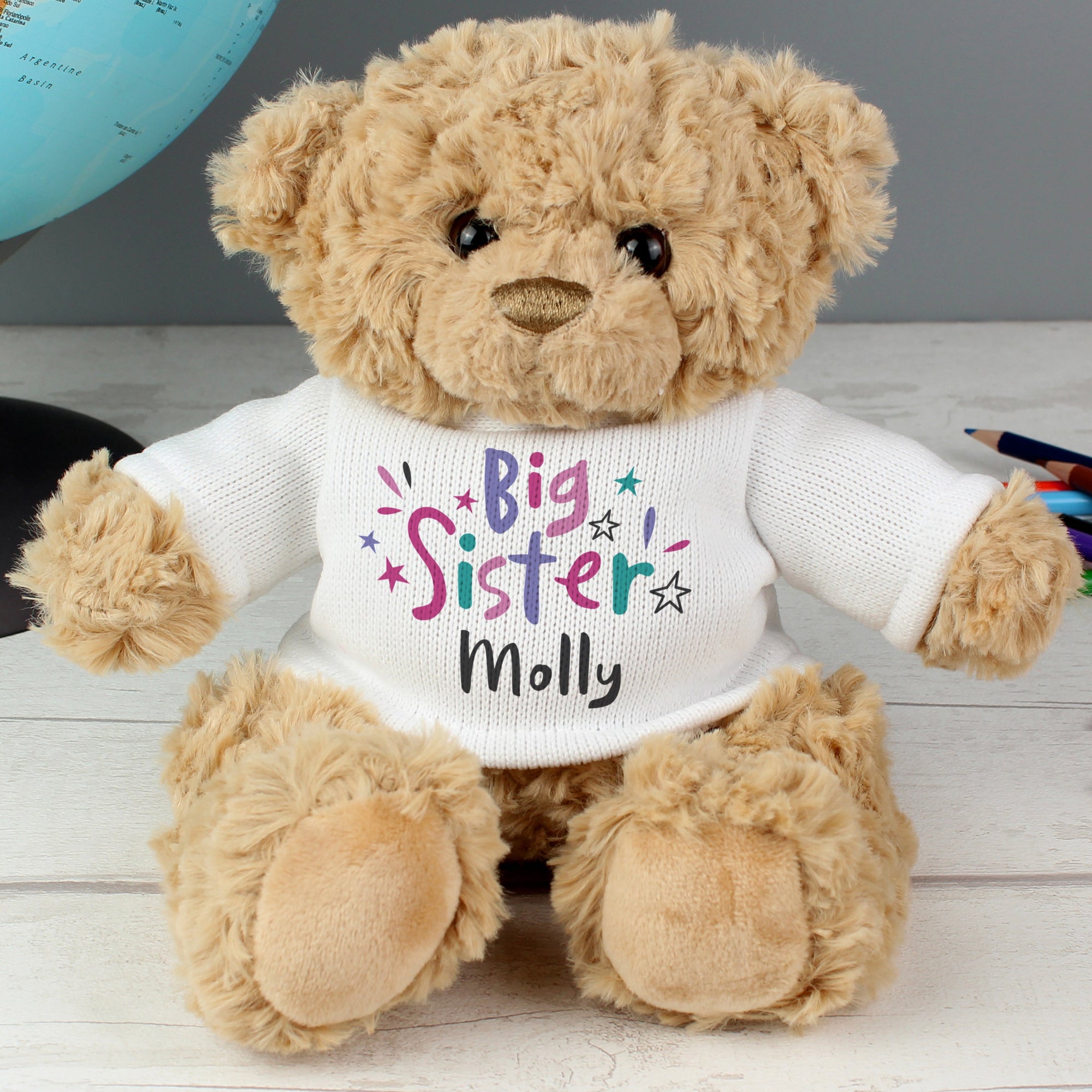 Personalised Big Sister Teddy Bear