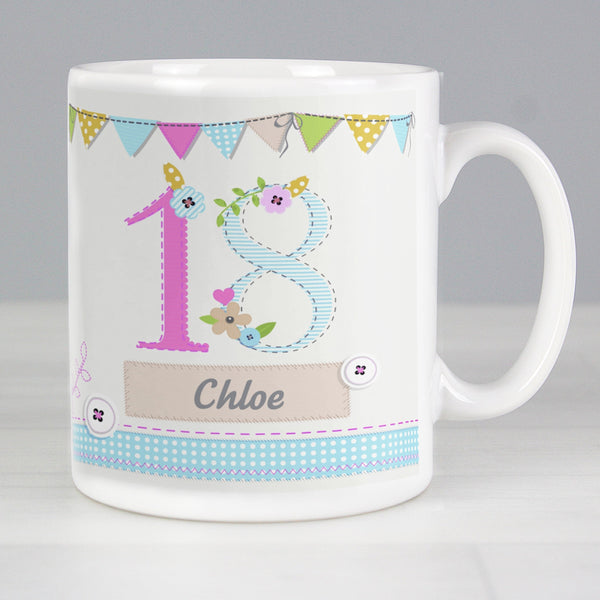 Personalised Birthday Craft Mug