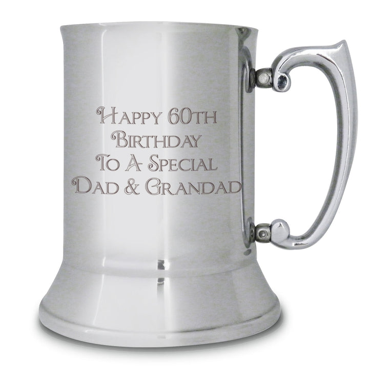 Personalised Bold Message Stainless Steel Tankard