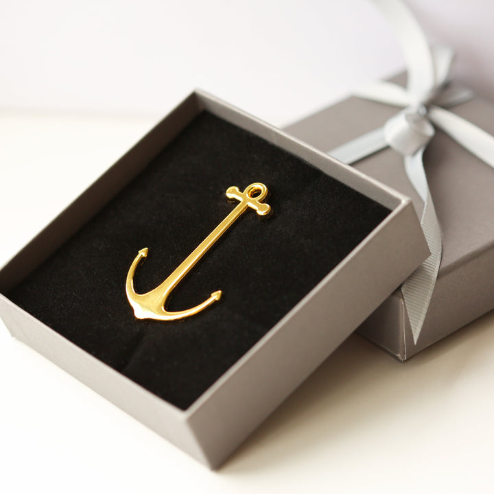Personalised Book Anchor - Gold & Rose Gold