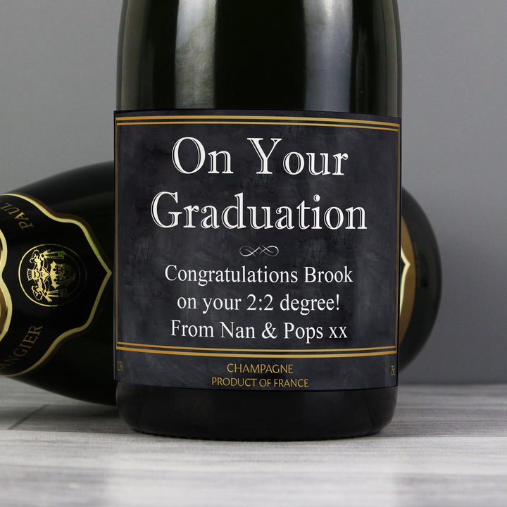 Personalised Chalkboard Champagne