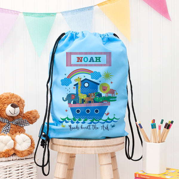 Personalised Children's Noah's Ark Waterproof Swim Bag