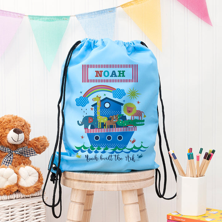 Personalised Children's Noah's Ark Waterproof Swim Bag