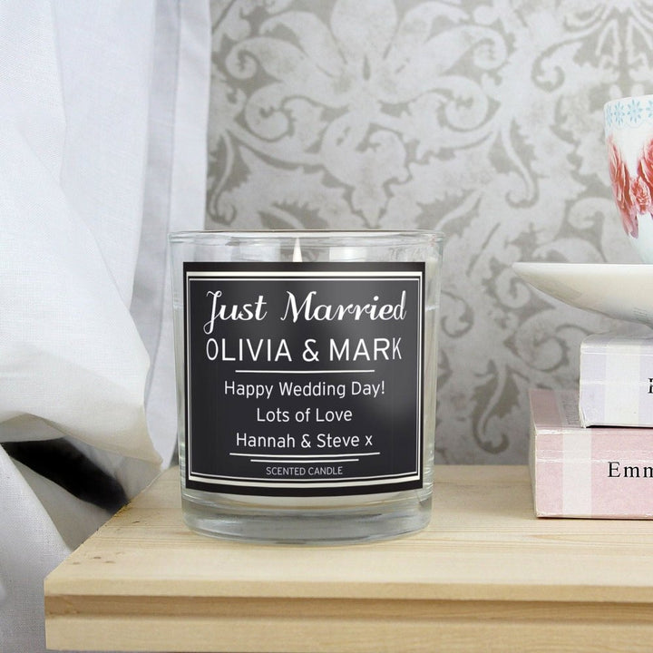 Personalised Classic Scented Jar Candle - Personalised Jar Candles