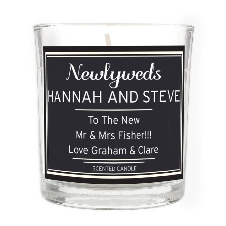 Personalised Classic Scented Jar Candle - Personalised Jar Candles