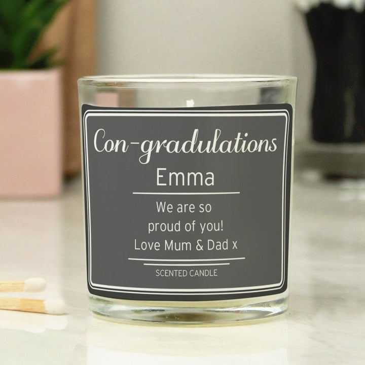 Personalised Classic Scented Jar Candle - Personalised Jar Candles