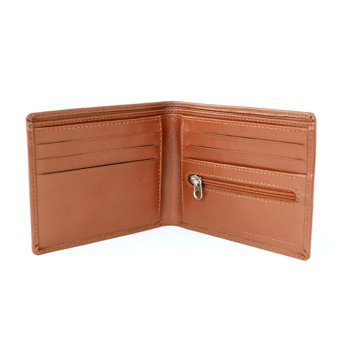 Personalised Classic Tan Leather Wallet