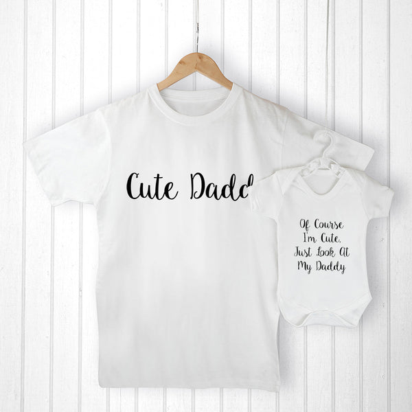 Personalised Daddy and Me Cuties Set