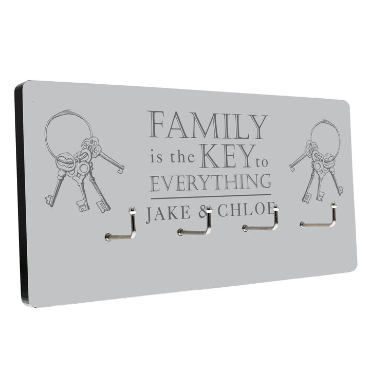 Personalised Family Key Hooks