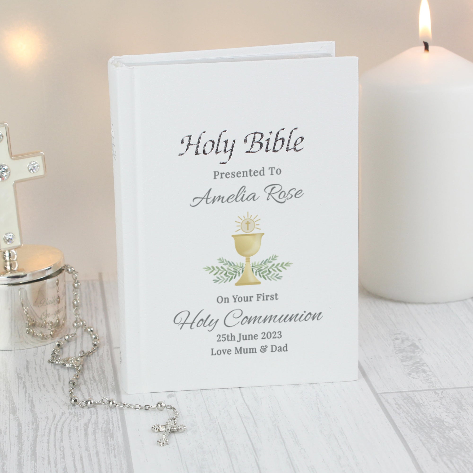 Personalised First Holy Communion Bible
