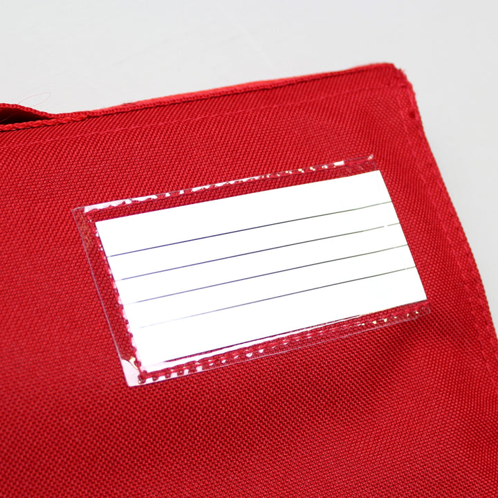 Personalised Football Red Book Bag