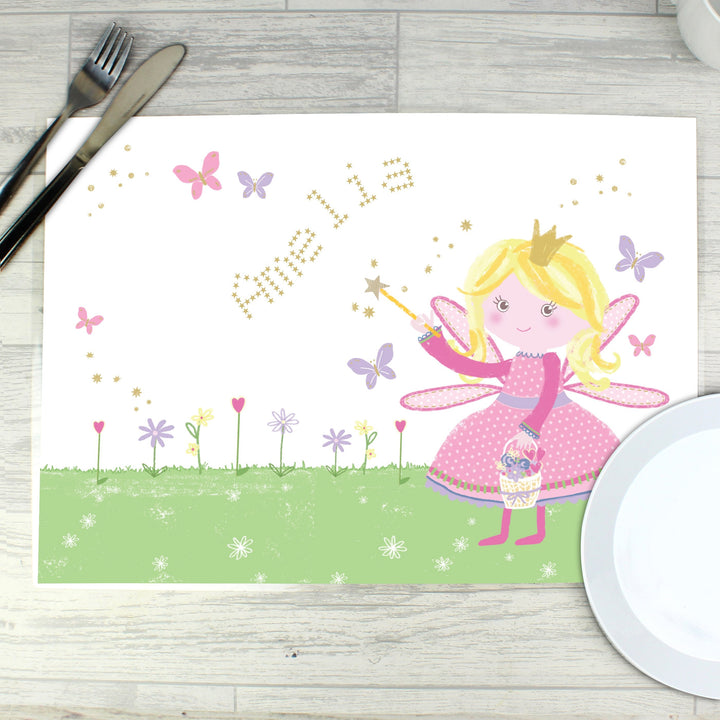 Personalised Garden Fairy Placemat