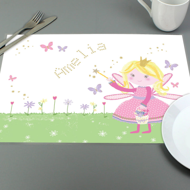 Personalised Garden Fairy Placemat
