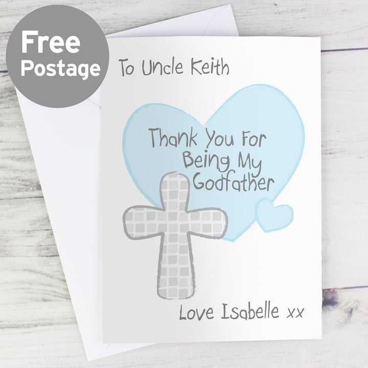 Personalised Godfather Card