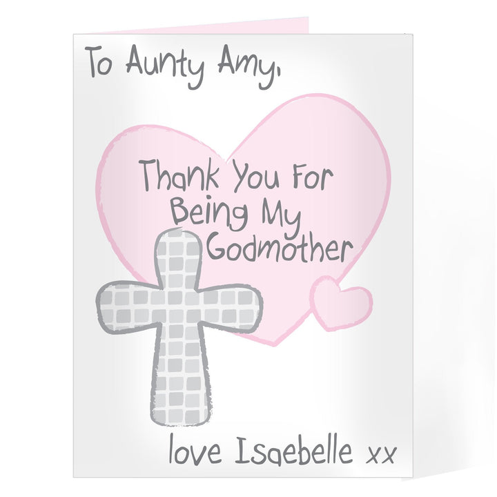 Personalised Godmother Card
