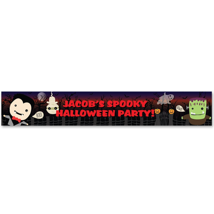 Personalised Halloween Banner