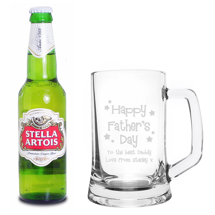 Personalised Happy Father's Day Beer Set